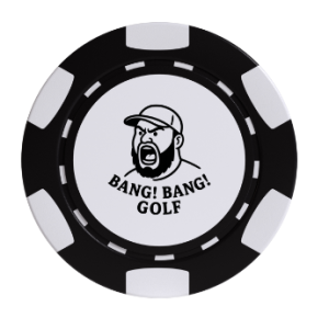 Bang! Bang! Poker Chip Ball Markers